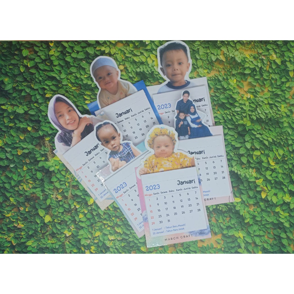 Jual Kalender Mini Magnet Custom | Shopee Indonesia