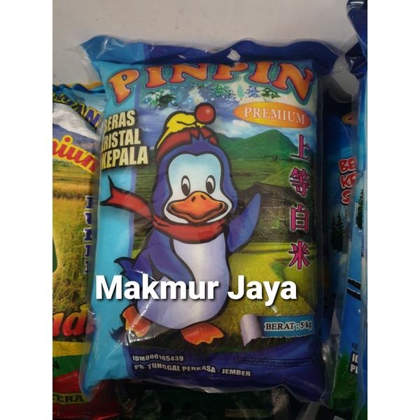 

BERAS LEGENDARIS PINPIN / PIN PIN 5Kg 5kg (Kristal Kepala Premium)