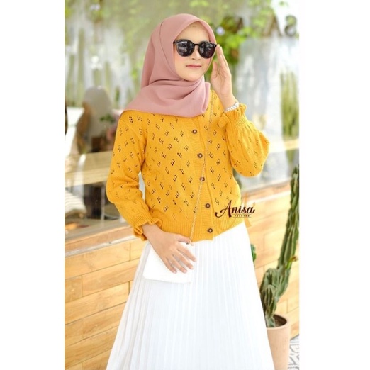 POPPY CARDIGAN (CARDIGAN RAJUT) / VIRAL RAJUT WANITA / RAJUT TERBARU