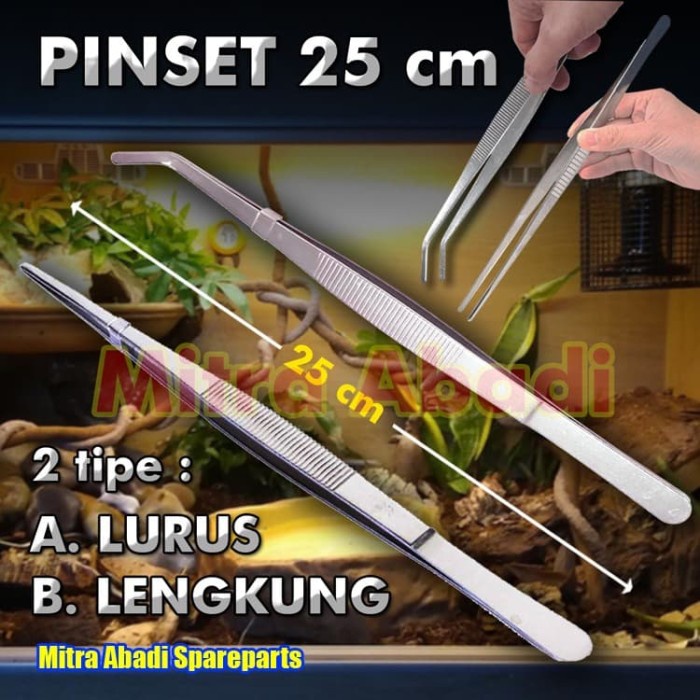 Jual Pinset Besar Stainless Big Tweezer 25 Cm Shopee Indonesia