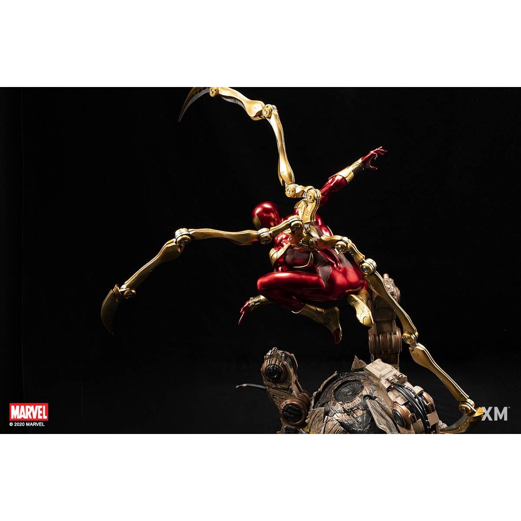 Statue XM Studios 1/4 Iron Spider Premium Statue
