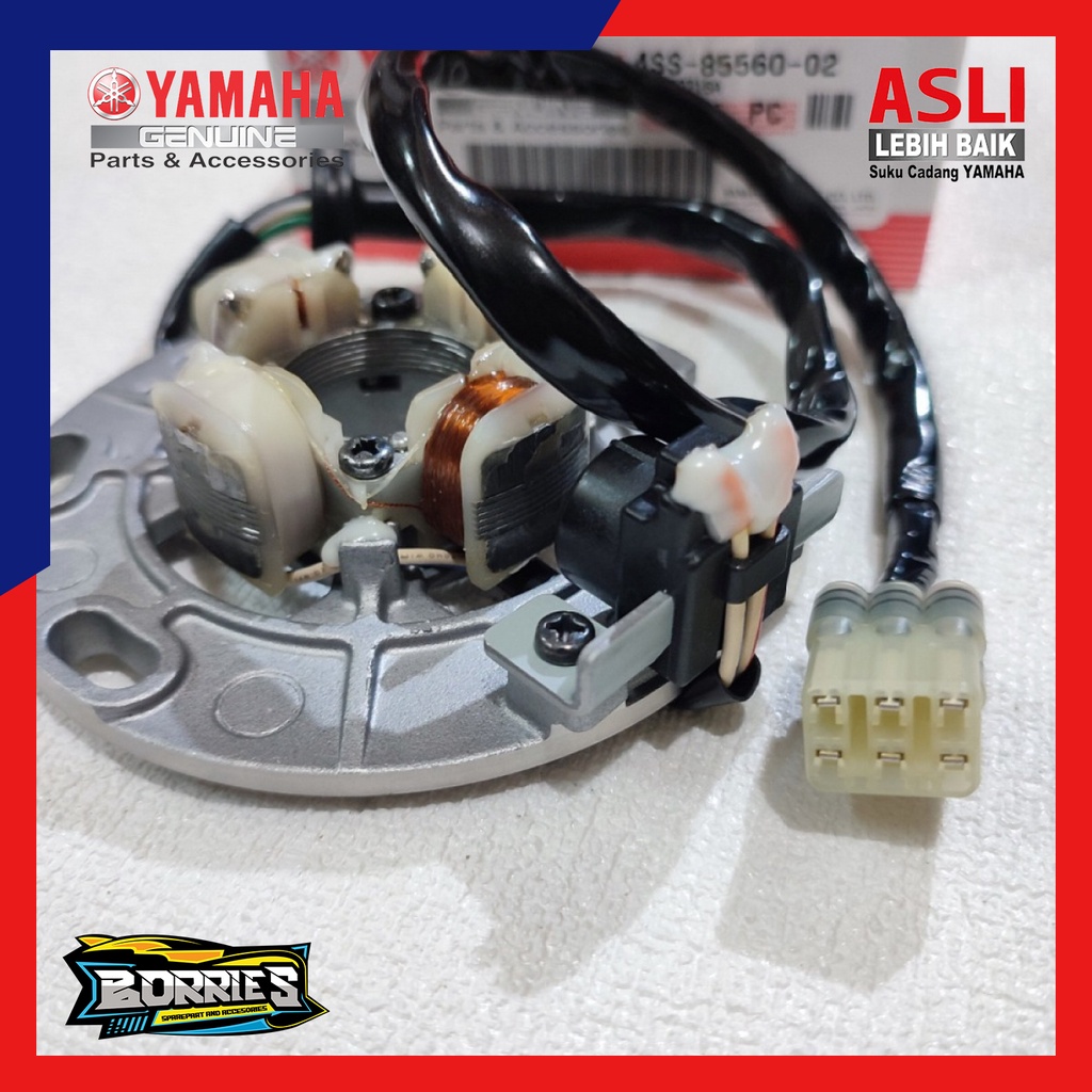 spull stator assy Yamaha Yz ori original Japan asli YGP 4SS-85560-02