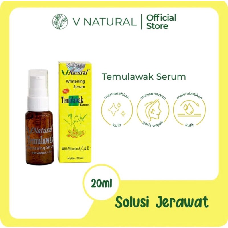 TEMULAWAK V NATURAL SERUM