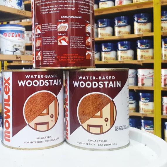 CAT POLITUR MOWILEX WOODSTAIN 1 KG - AKASIA 504