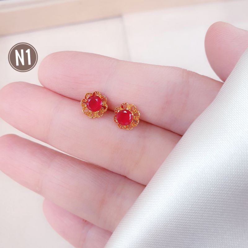 Anting Tusuk Permata Xuping Cantik Dan Simple Fashion Perhiasan N30112201