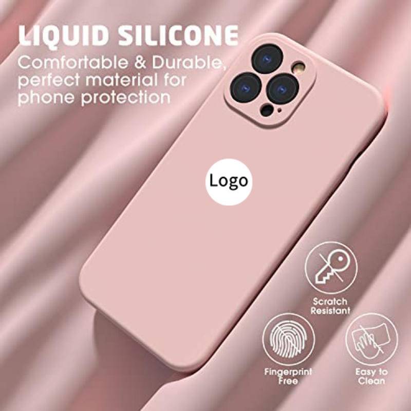 Soft Case Pelindung Lensa Kamera Bahan Silikon Cair Tahan Banting Anti Gores Untuk iPhone 14 Pro Max Plus 14 13 12 Pro Max