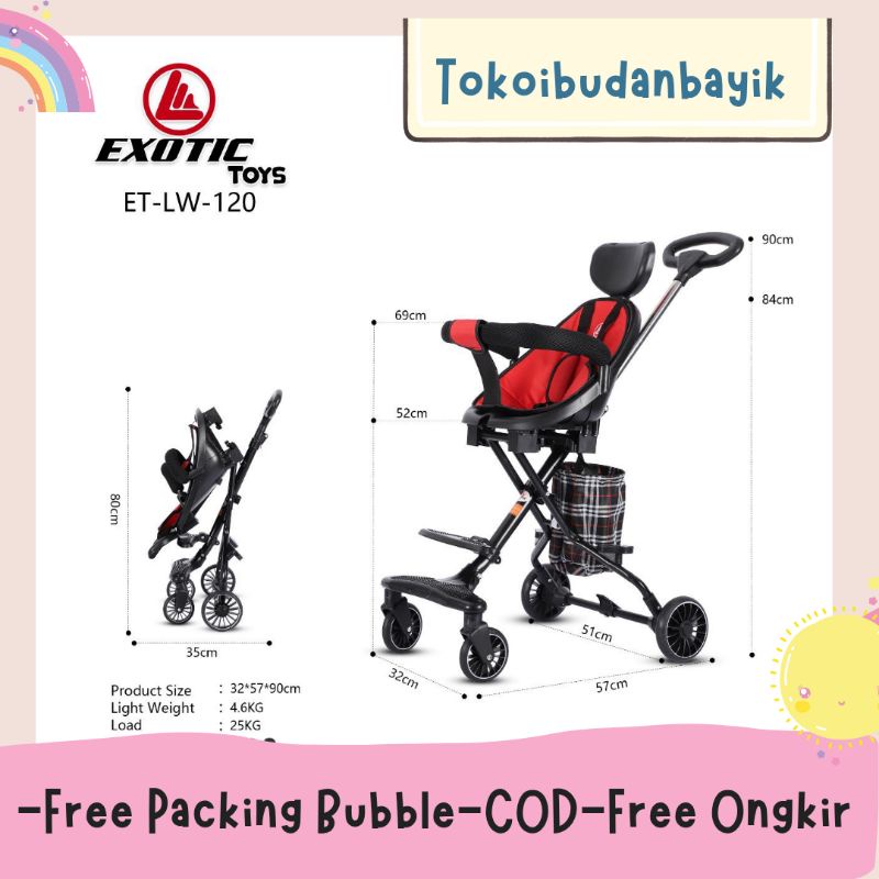 Stroller Magic Exotic ET-LW-120