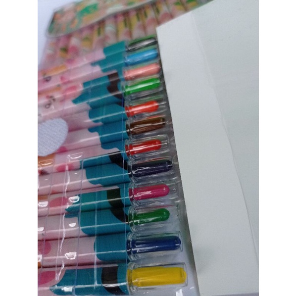 Crayon Krayon Putar Alat Tulis Mewarnai Anak 12 Warna Murah