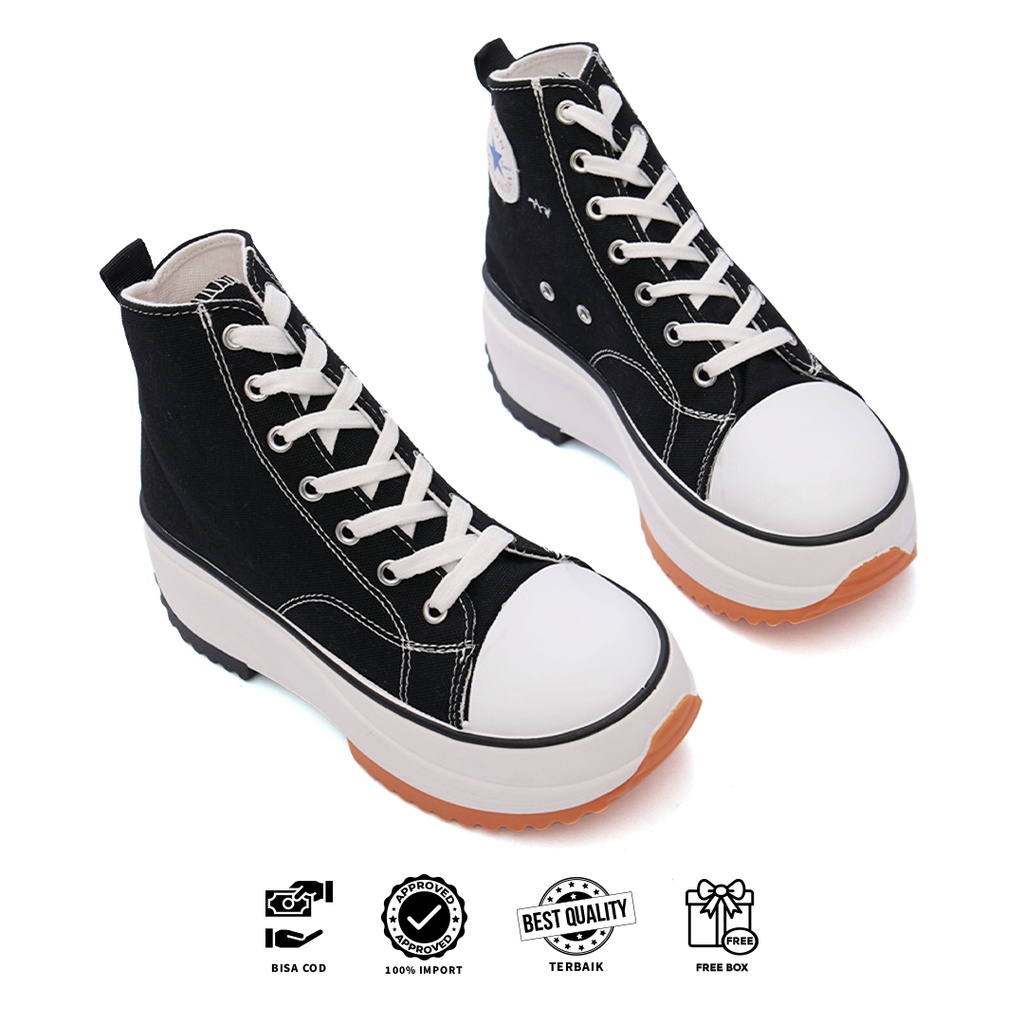 [Original Ber-Hologram] SNEAKYSHOES SUGA SEPATU WANITA SNEAKER RUN HIKE 560