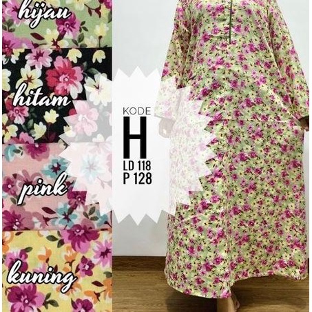 NEW Longdress Daster Lengan Panjang Katun Jepang Lokal Pretty Girl B