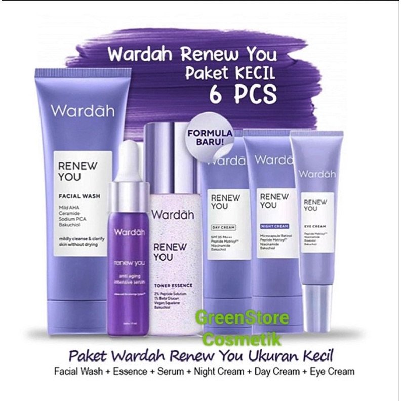 PROMO Paket Hemat Lengkap Wardah Renew You
