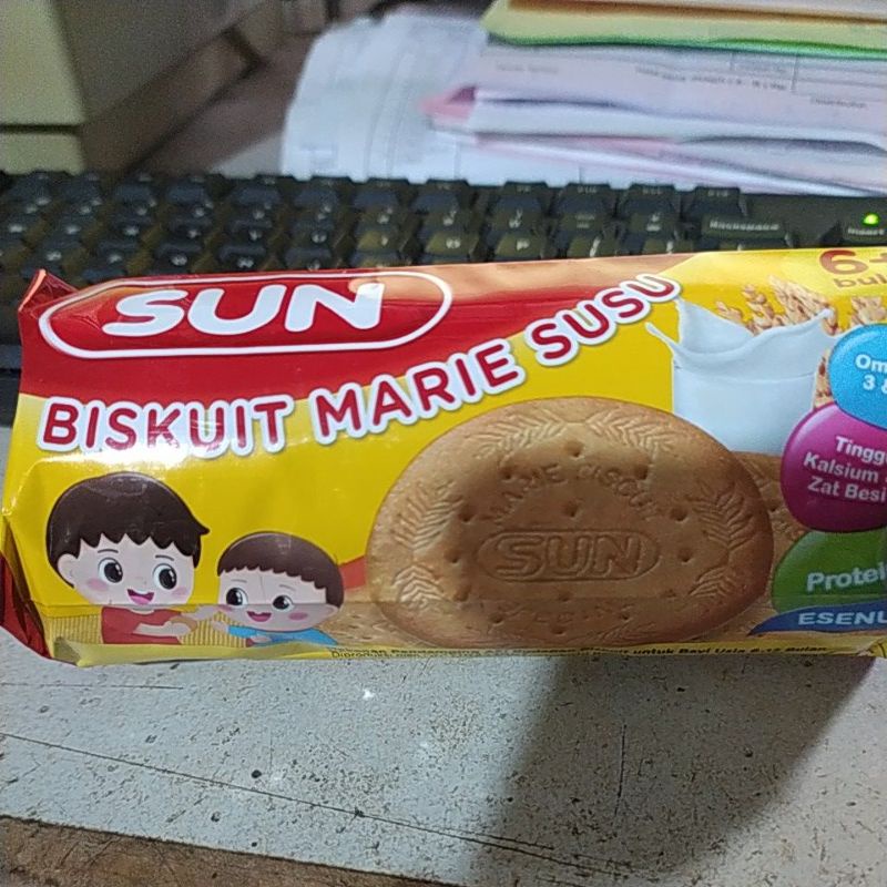 

SUN BISKUIT MARIE SUSU 150 GRAM
