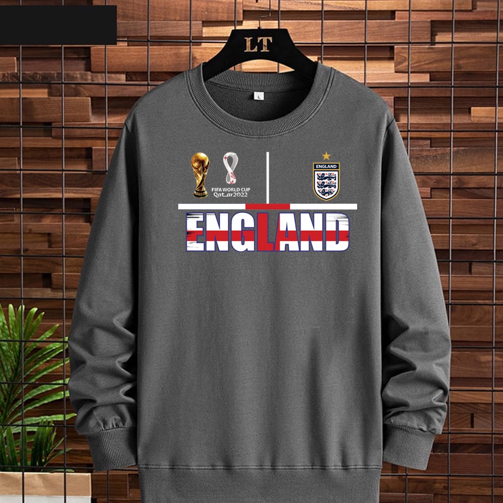 SWEATER PRIA / WANITA /UNISEX EDISI KHUSUS PIALA DUNIA 2022 ENGLAND