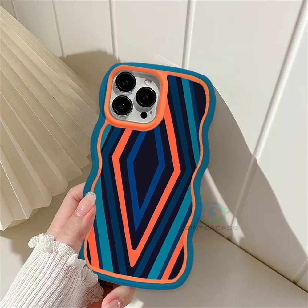 Case Bahan TPU Desain Poligon Untuk iPhone 14 14 Pro MAX 11 Pro 11 Pro MAX 12 12 Pro 12 Pro MAX iPhone 13 Pro MAX X XR XS MAX 6 6S 7 8 Plus