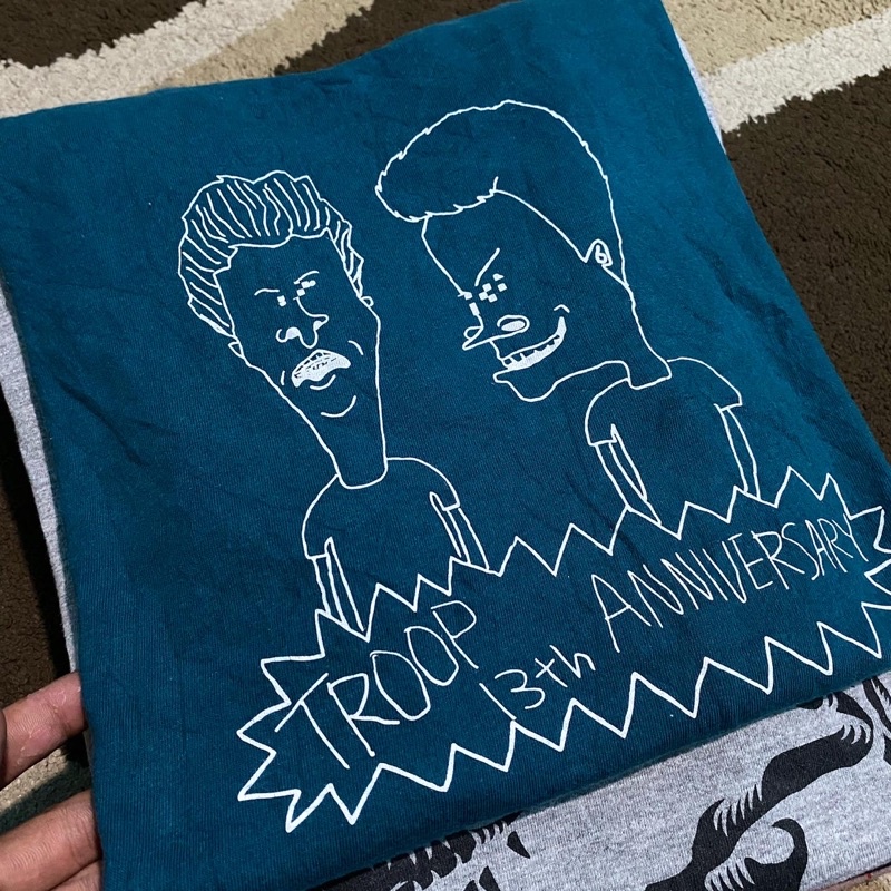 kaos beavis & butt head | size XL 74x54 | second