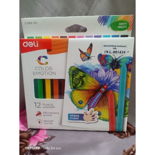 

Crayons Deli 12 warna