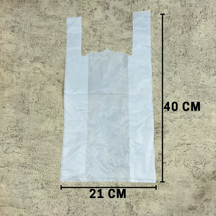 Tas Kantong Kresek / Kantong Plastik 02 x 21 x 40 - 1 pack