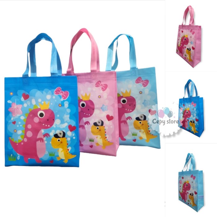 Tas Souvenir Ulang Tahun Anak /Goodie Bag /Tas Ulang Tahun Baby Dino M