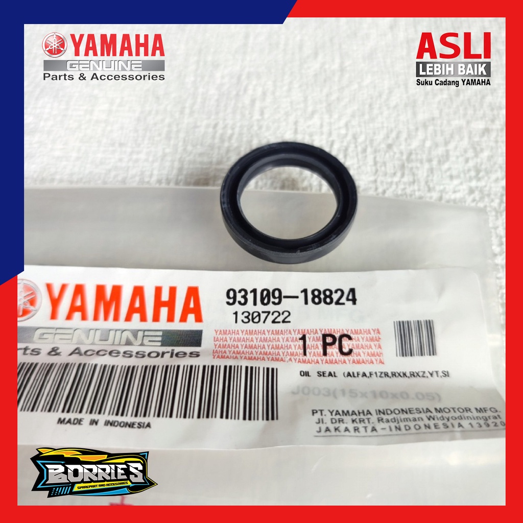 Oil Seal Bosh Arm Belakang Original Yamaha RXKING RX KING RXK RXZ YT F1ZR F1Z FORCE 1 ALFA SCORPIO 9