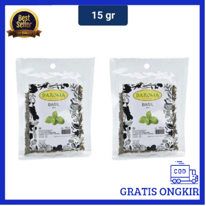 

BAROMA DAUN BASIL 15gram -Terlengkap-Termurah-Berkualitas