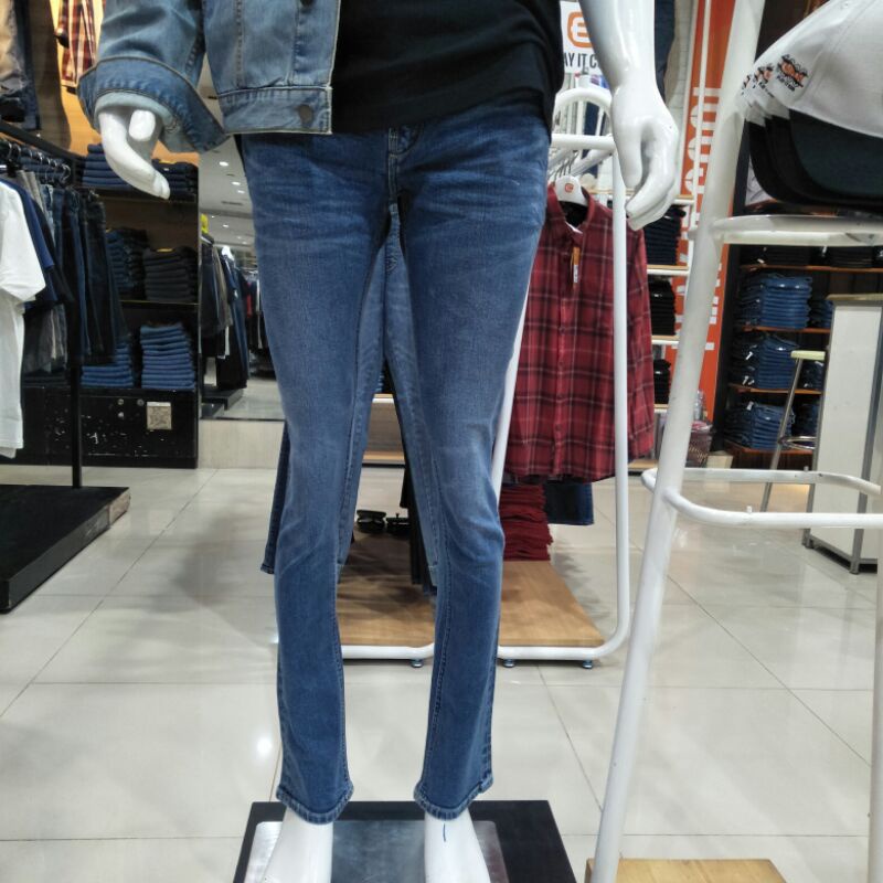emba celana panjang jeans pria morgan slim ball wash