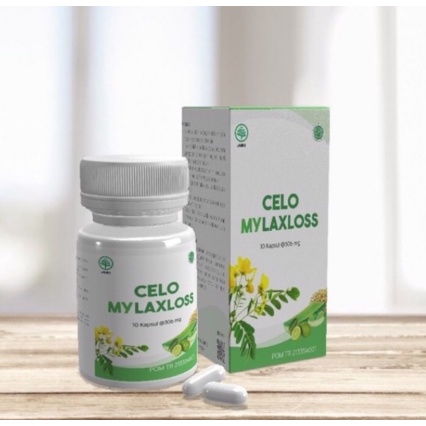 Celo MyLaxLoss / Jamu penghancur lemak membandel / Jamu PR (10 kapsul)