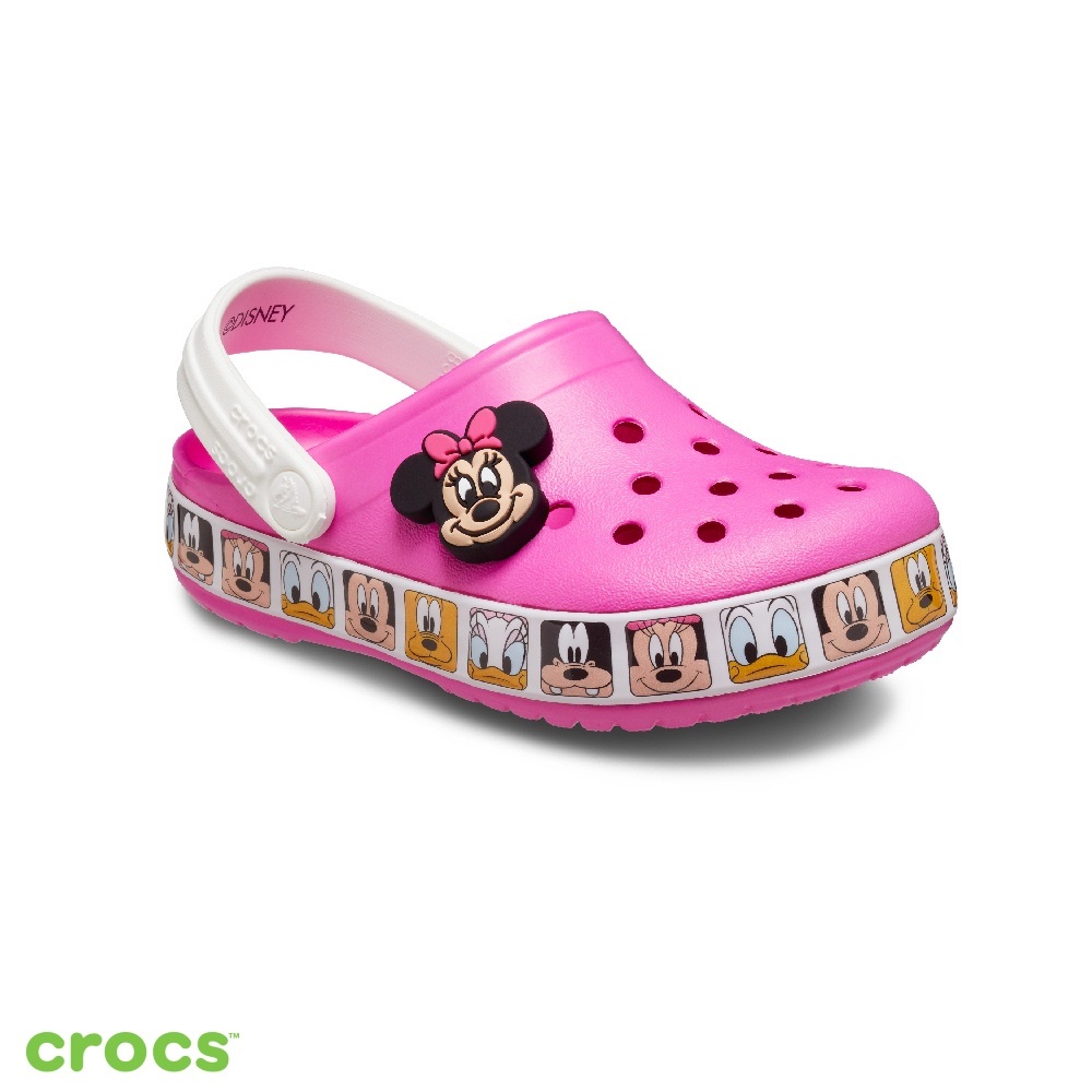 CROCS FUNLAB MINNIE CLASSIC / CROCS KIDS / CROC ANAK / KARAKTER MICKEY MOUSE / MICKEY MOUSE / FUNLAB MICKEY MOUSE SANDAL KARET ANAK / SANDAL ANAK LAKI / CROCS KIDS / MINNIE ACADEMY - PINK