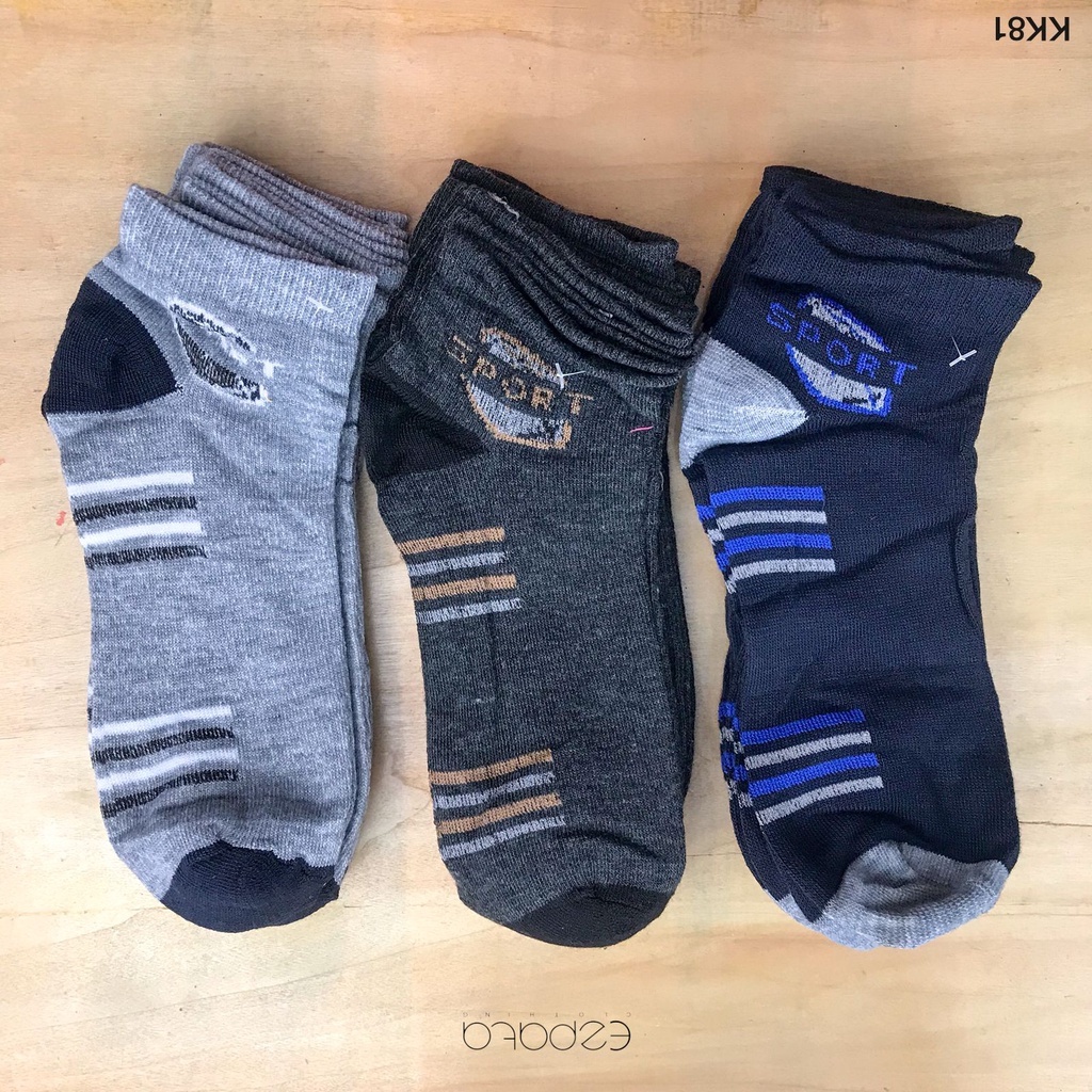 Grosir kaos kaki olah raga pria hidden sock pendek mata kaki sport murah