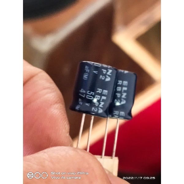 ELCO ELNA 47uf 50v 47 uf 50 v