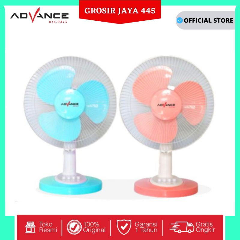 kipas angin advance df 1201 meja dinding desk fan 12&quot; inch advance df1201