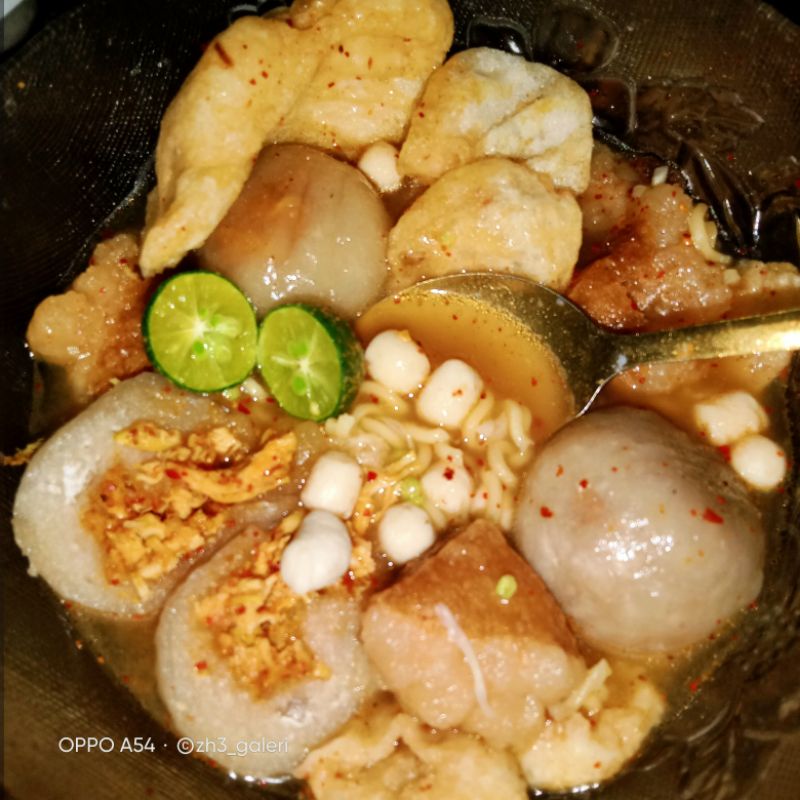 

Bakso aci isi ayam pedas