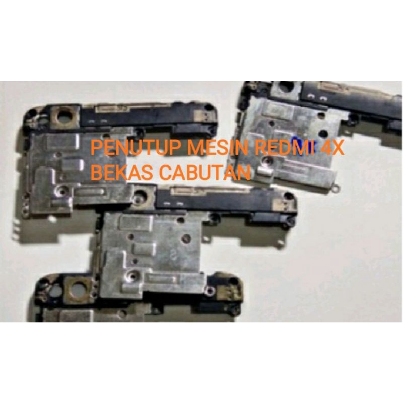 penutup mesin bekas redmi 4x
