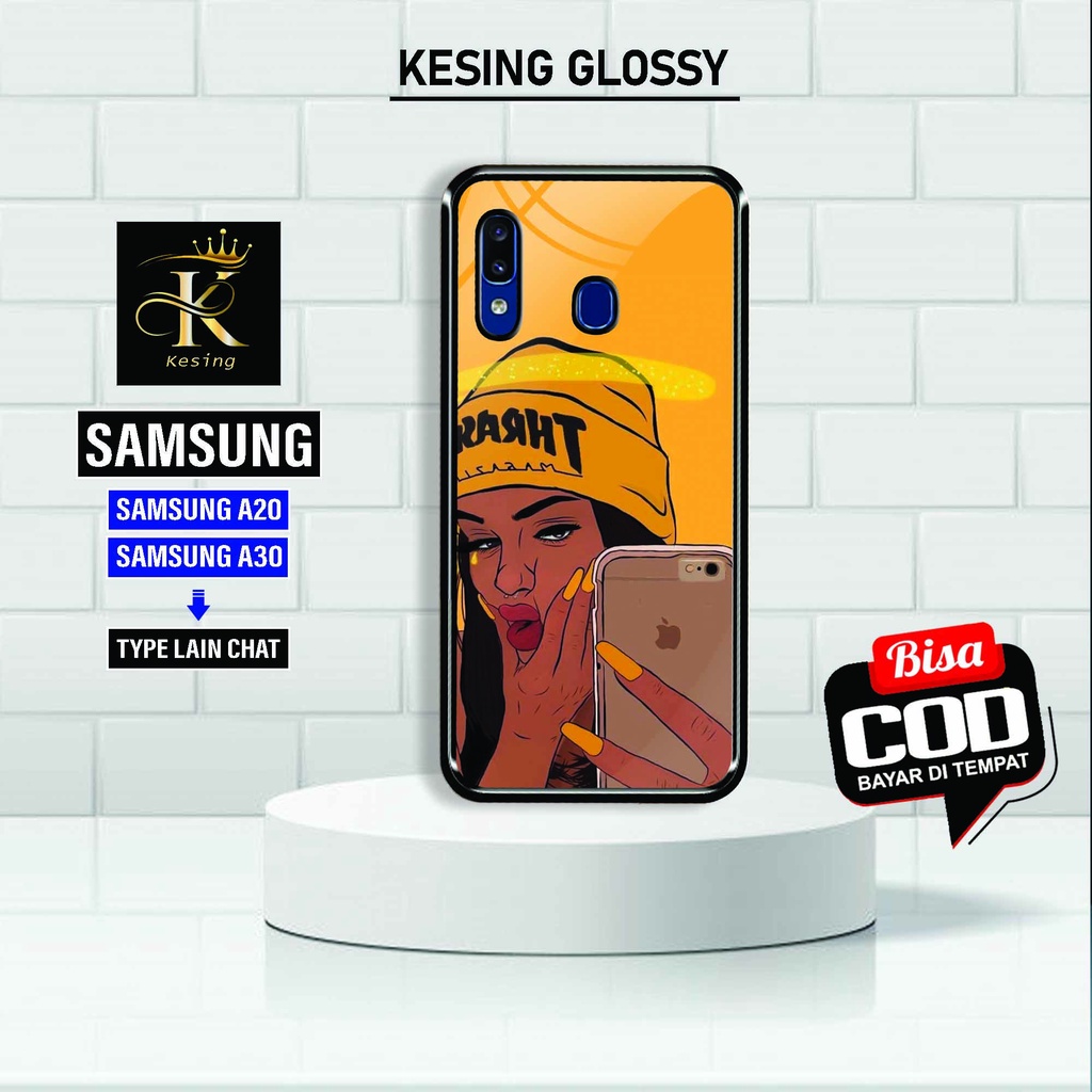 Case Samsung A20 / A30 - Case Samsung A20 - Case Samsung A30 - Case Samsung - [ AESTH GIRL ] - Case 