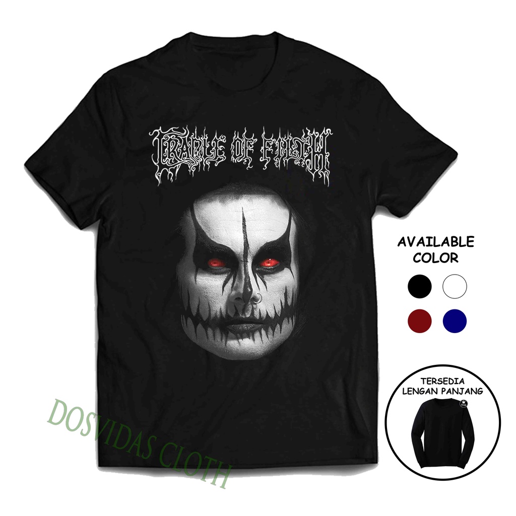 KAOS BAND / KAOS CRADLE OF FILTH / CRADLE OF FILTH / BAJU MUSIK ROCK METAL