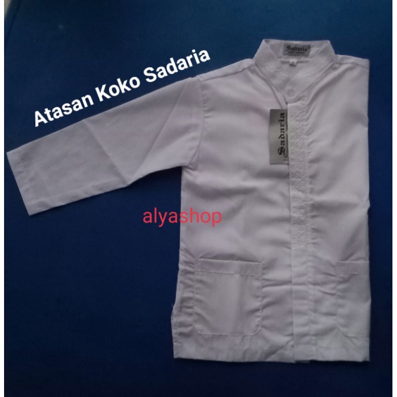 Baju Atasan Koko Merk Sadaria / Al Molsem By Setia Kawan