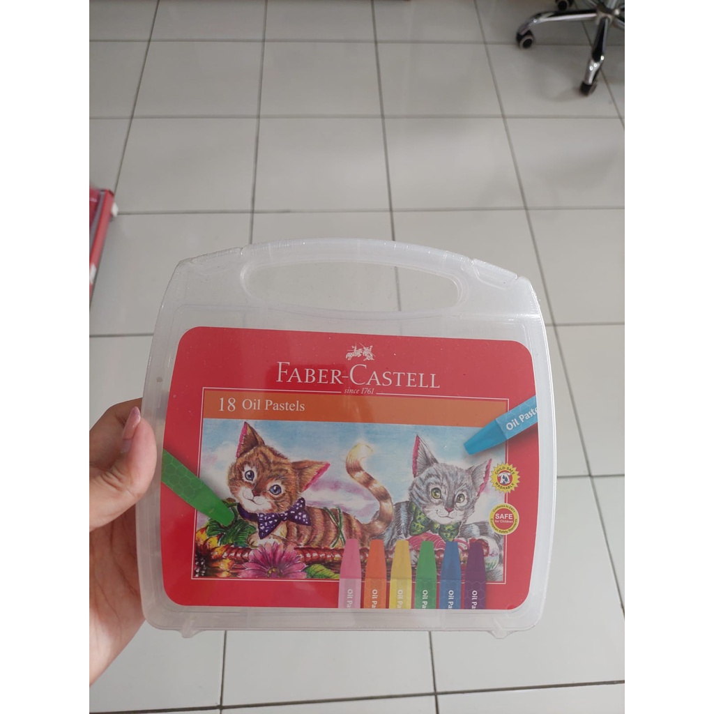 

Crayon Faber-castell 18 Warna Oil Pastel