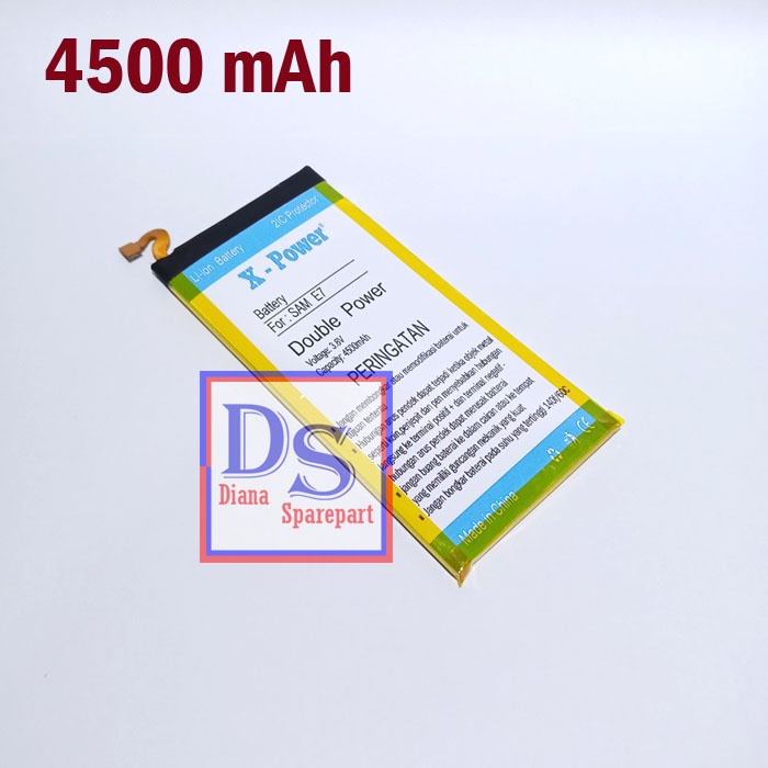 Baterai Samsung Galaxy E7 2015 E700H Batu Battery Batre Tanam Double Power
