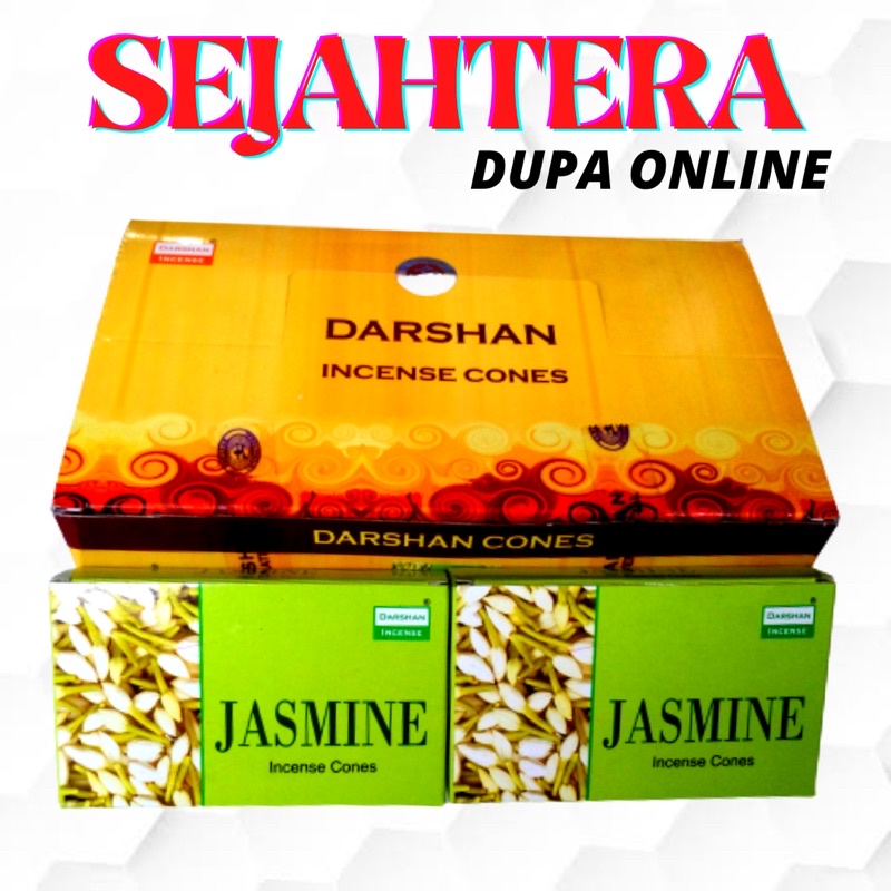 Hio Dupa Tumpeng/Kerucut India Aromaterapi Darshan “JASMINE”