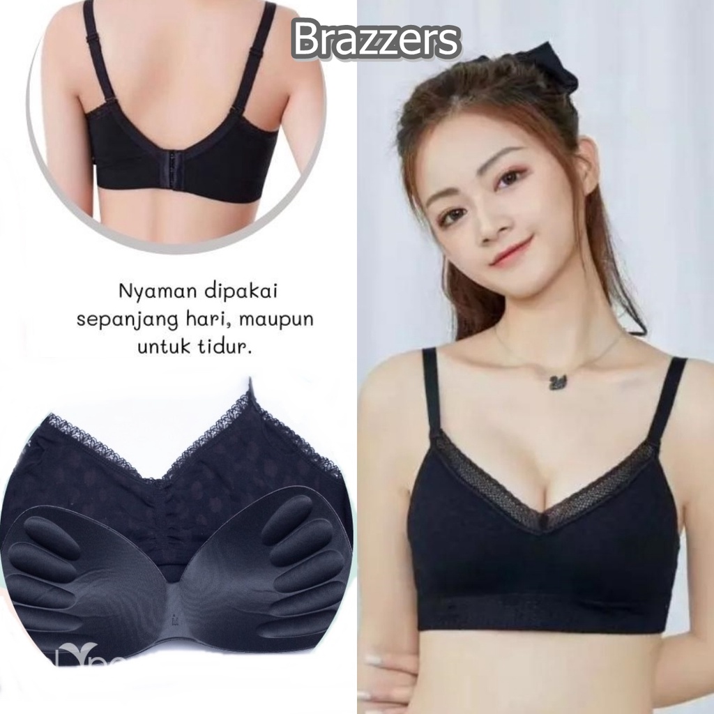 Sport Bra Sorex Tanpa Kawat Busa Tipis 01013 Dengan Kait 2 Untuk Aktivitas  Sehari-hari