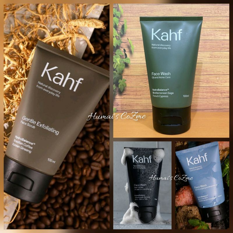 [ORIGINAL] KAHF FACE WASH | FACE SCRUB FOR MAN