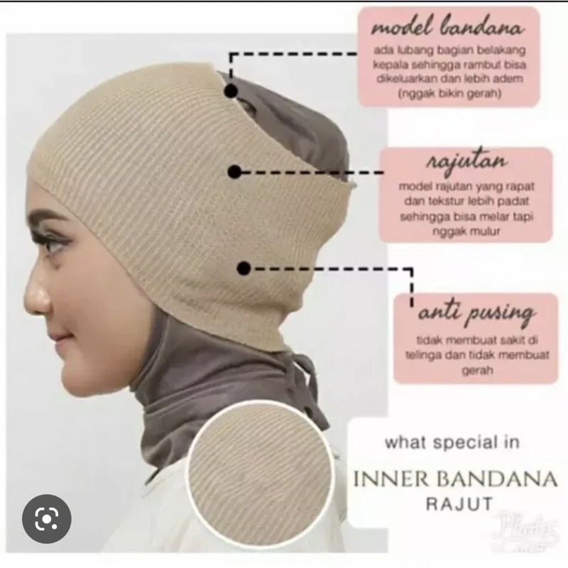 INNER RAJUT GROSIR/DALAMAN RAJUT KUALITAS STANDAR/INNER RAJUT 10PCS/INNER RAJUT TERMURAH