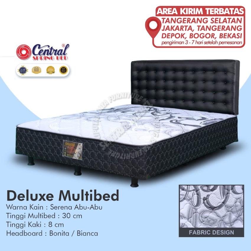 springbed CENTRAL DELUXE MULTIBED (JABODETABEK AREA TERBATAS) Divan Bed Central Deluxe spring bed multi bed