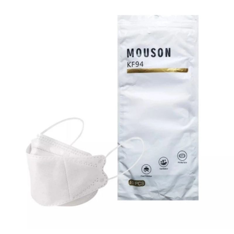 Masker Mouson KF94 isi 10 pcs Face Mask Earloop