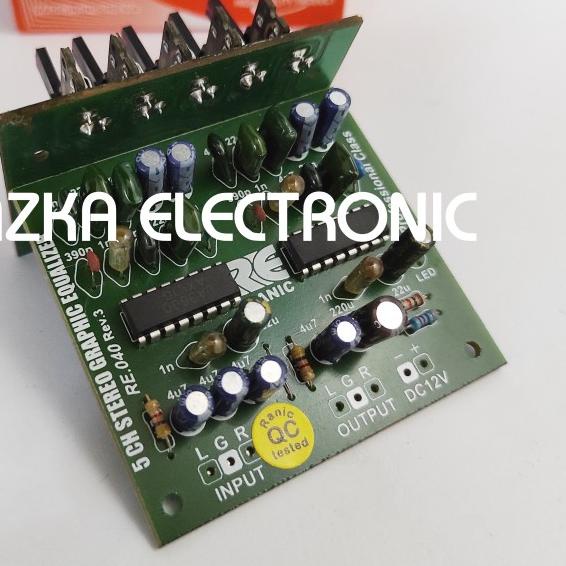 Kit Equalizer 5 Channel Stereo