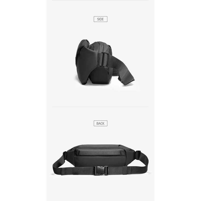 Mark Ryden MR7786 Tas Selempang Pria Crossbody Waist Bag Sling Bag - Hitam