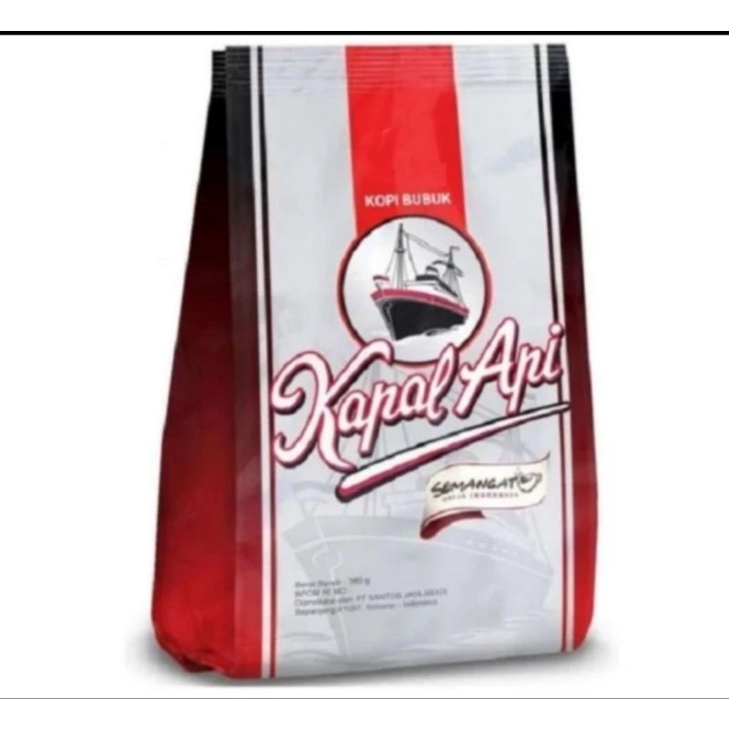 

Kopi Bubuk KAPAL API Perak Silver 350 Gram Kapal Api Bubuk Kopi