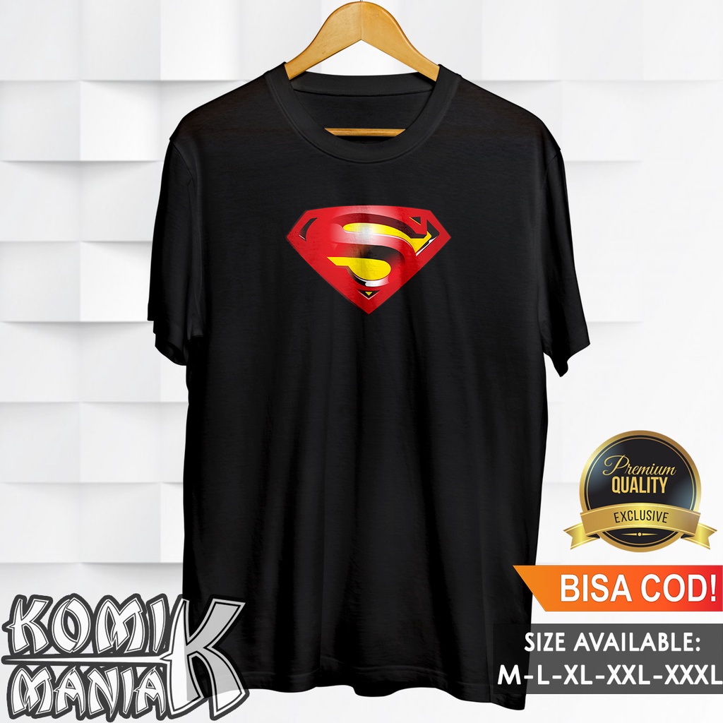 Kaos Superhero Distro Premium Pria Cowok Dewasa Original Keren Pakaian T Shirt Baju Lengan Pendek Ke