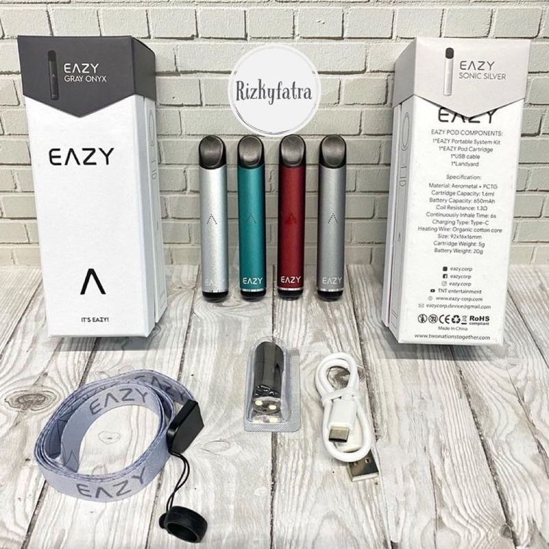Paket Pods Kuy Authentic PODMOD Original murah/ eazy original free liquids  kemasan baru vapee vapoor.