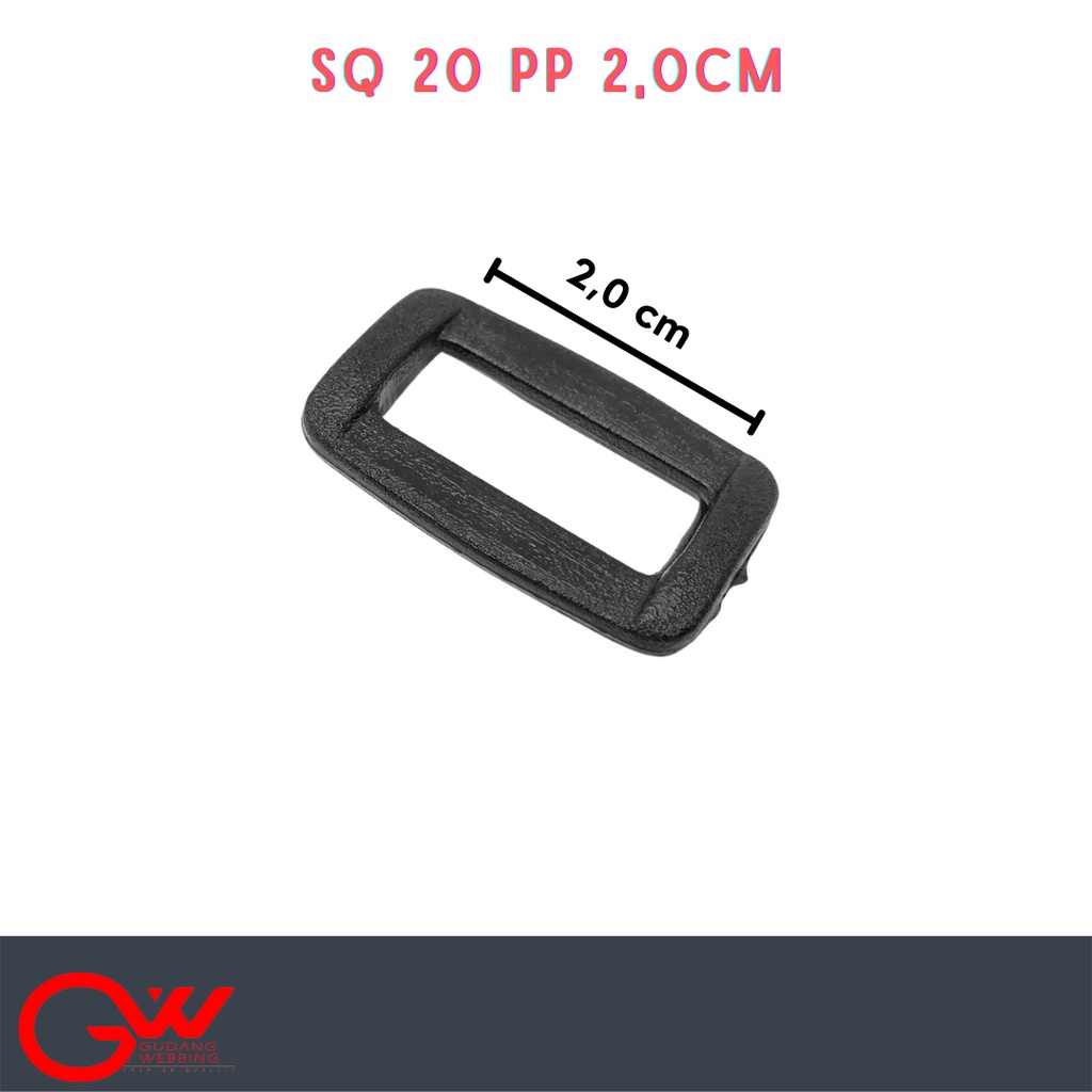 Ring KOTAK | buckle 20mm | SQ 20 2,0cm PP ( PACK )
