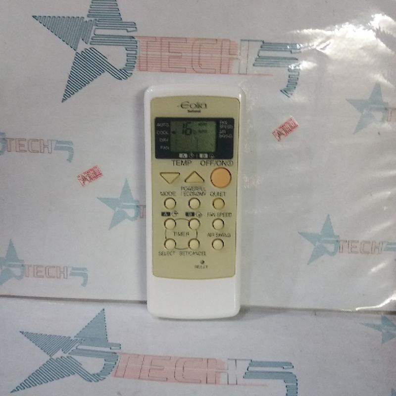 REMOT REMOTE AC NATIONAL EOLIA A75C2399 ORIGINAL ASLI